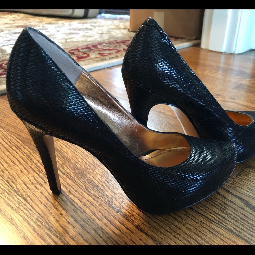 Like NEW BCBGeneration Black Stiletto Heels